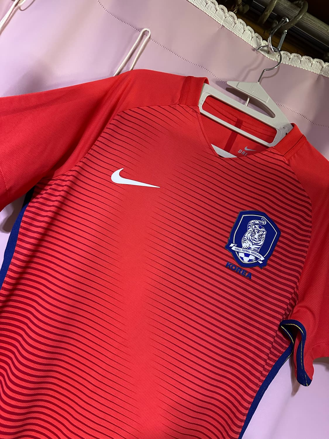 나이키 코리아 국가대표 반팔티 나이키반팔 축구 유니폼 엑스라지 드라이핏 상품이미지2