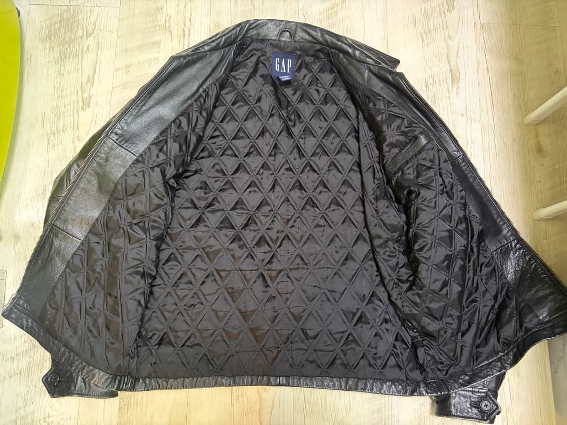 [US M] GAP 올드갭 리얼레더 자켓 상품이미지3