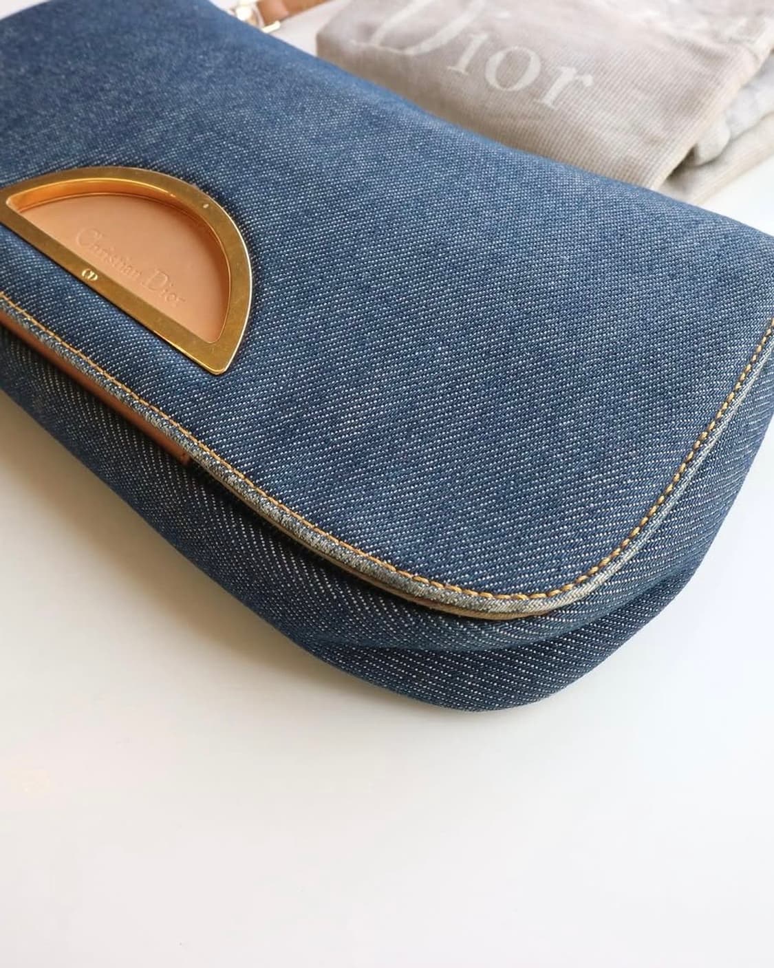 Dior 디올 데님 바게트백 상품이미지6