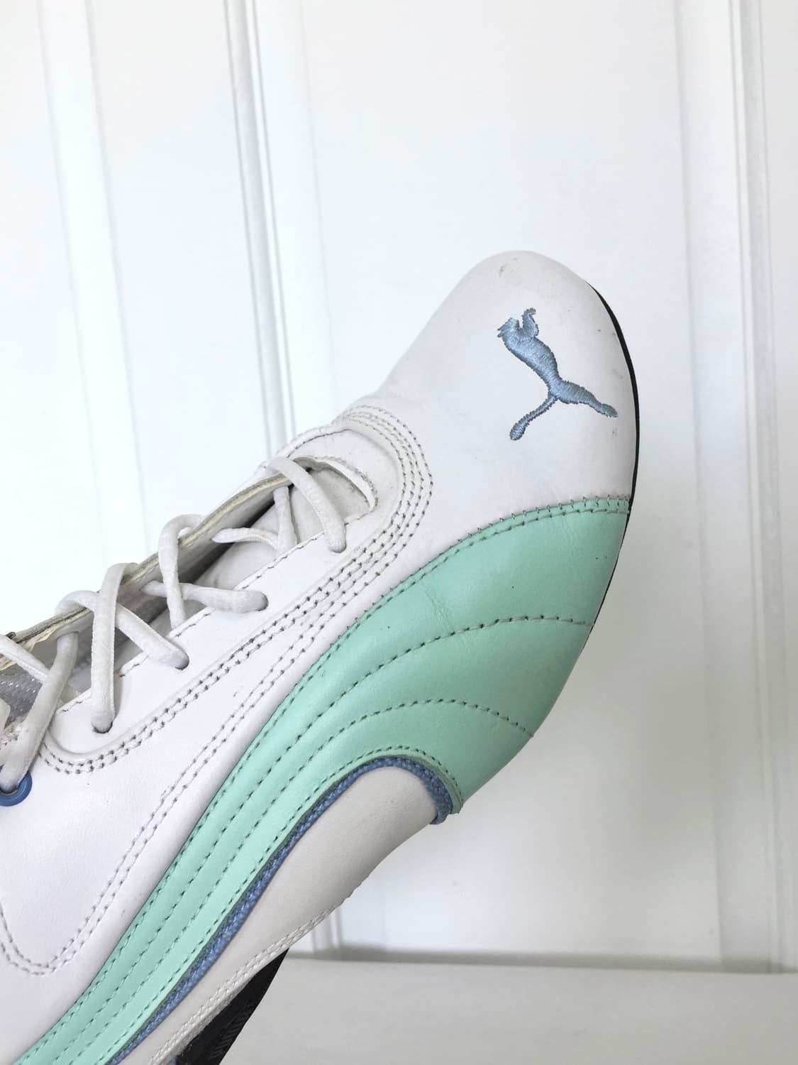 Puma White Mint Speedcat Sneakers 상품이미지3