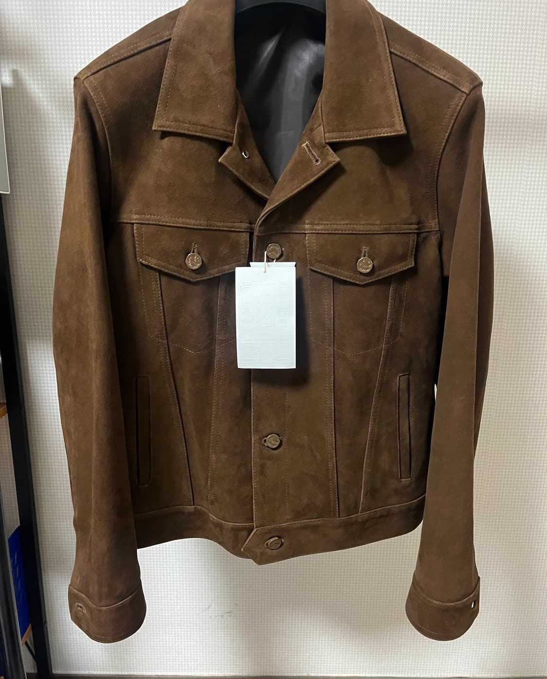 STU 스웨이드 트러커 자켓 브라운(M) 상품이미지2