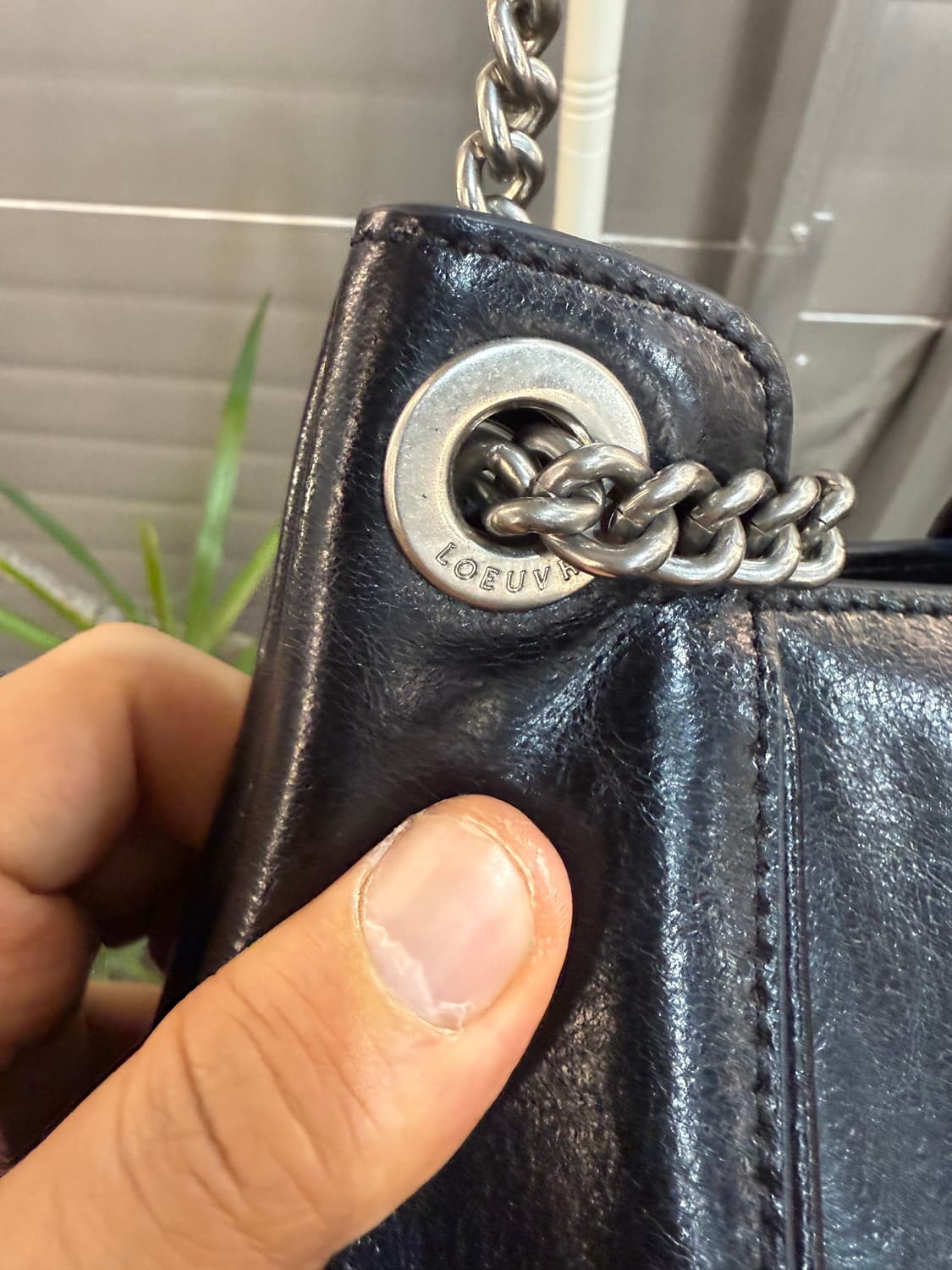 루에브르 Sac de Sortie 버킷백 블랙 상품이미지4