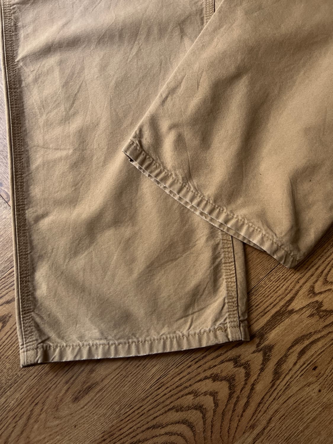 [38]칼하트 USA 덩가리핏 베이지 싱글니 카펜터 워크 팬츠 상품이미지4