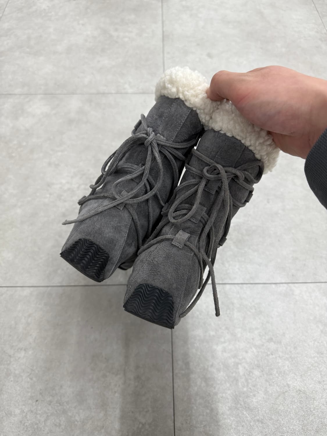 hush puppies 스웨이드 레이스업 부츠 상품이미지6