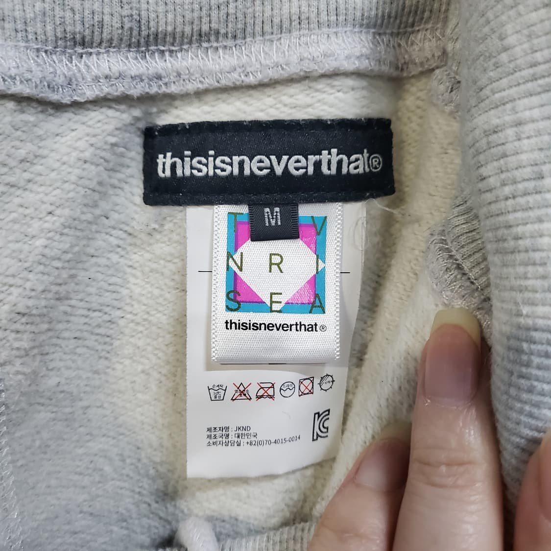 디스이즈네버댓 남성 빅로고 기모 조거팬츠  상품이미지4