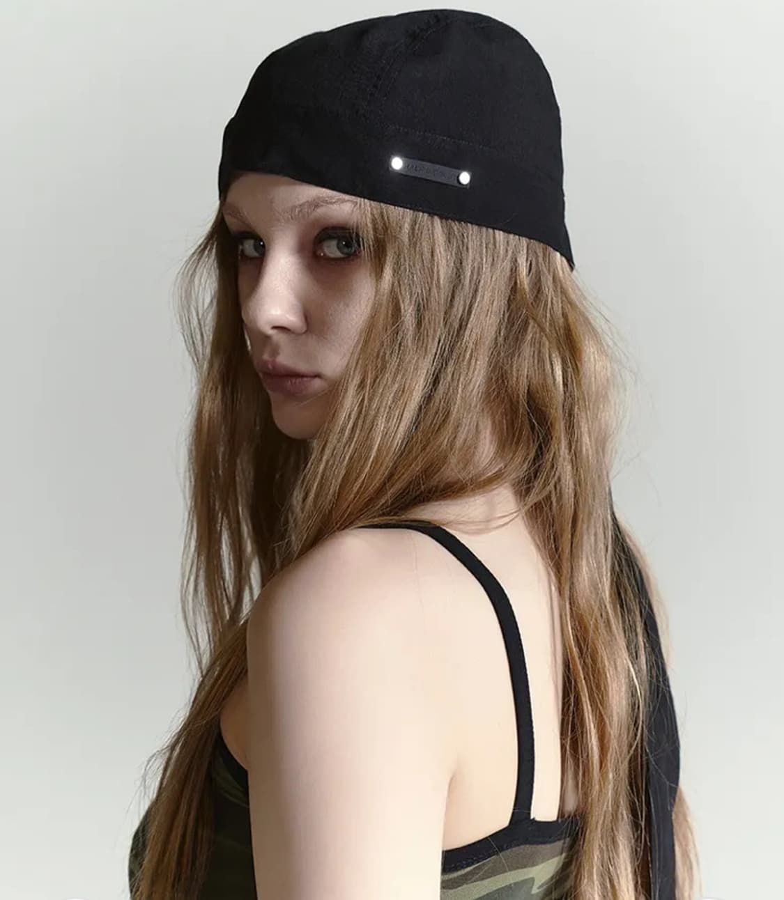 로우 스컬캡_블랙 하프데빌어스 상품이미지1