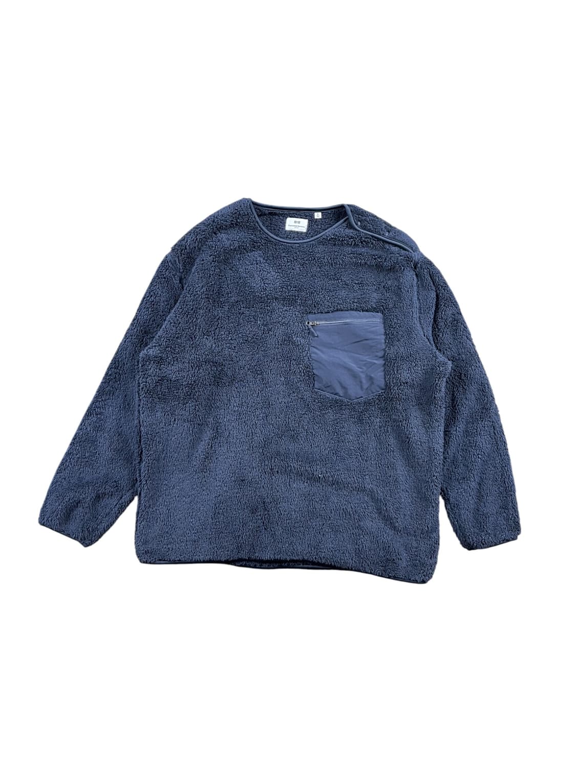 Engineered Garments X Uniquio 네이비 플리스  상품이미지1