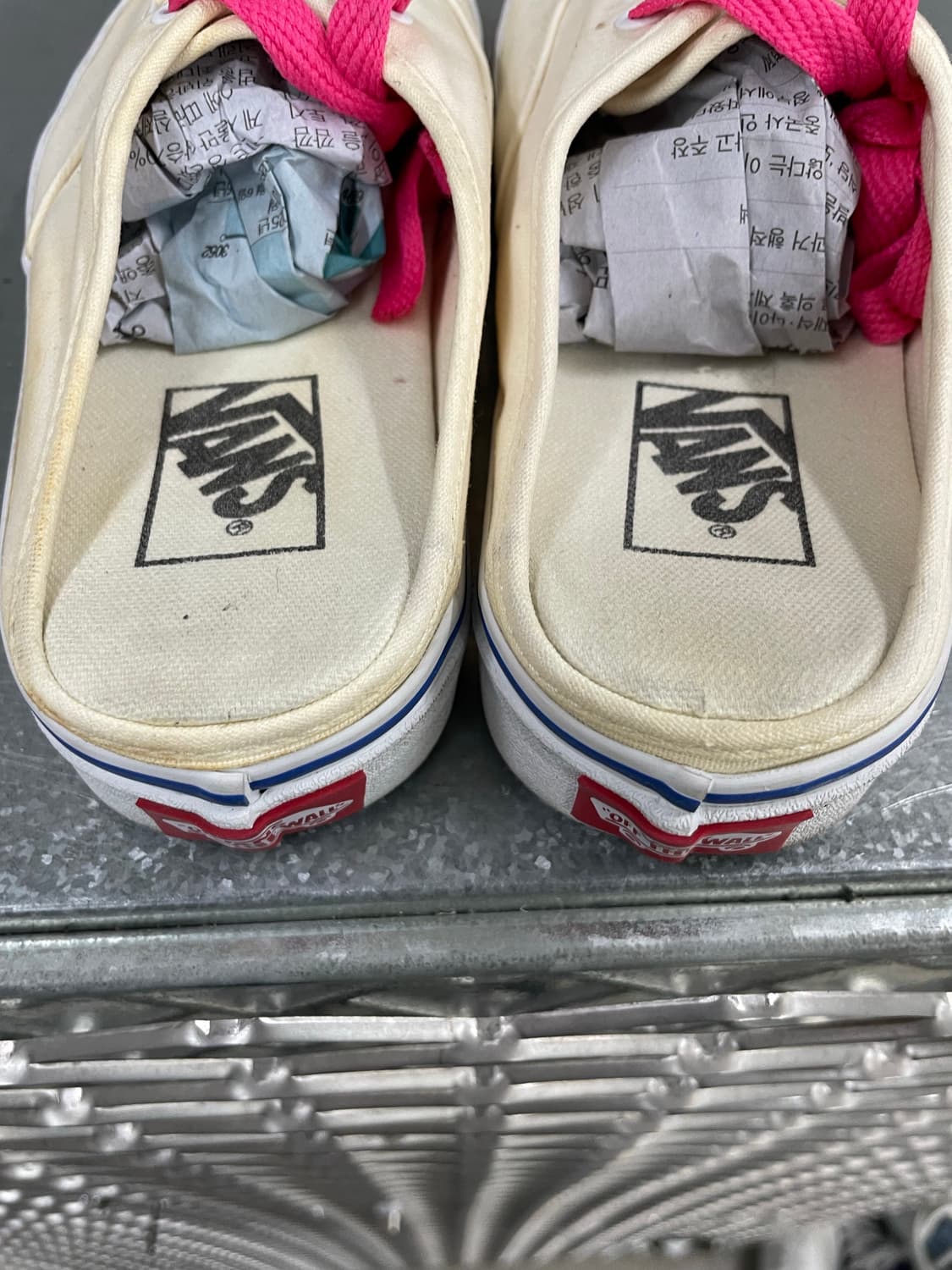 반스 어센틱 뮬 아이보리 240 (gr-4365) 상품이미지10