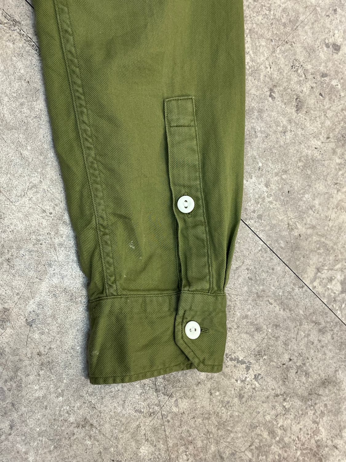 리바이스 포켓 셔츠 카키 M #csz3426 상품이미지10