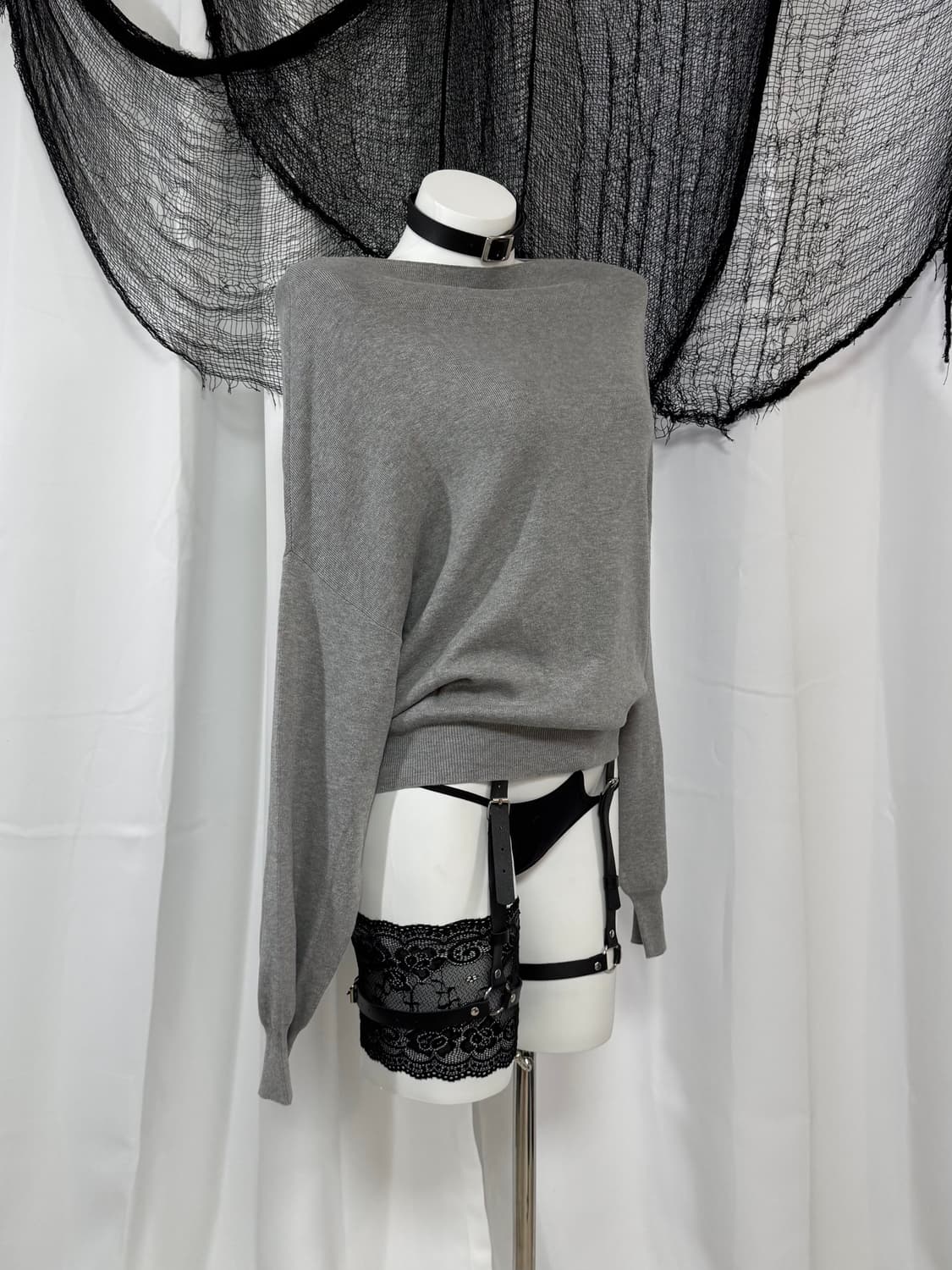 gray knit 상품이미지2