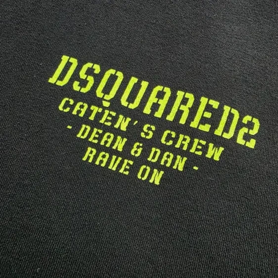 디스퀘어드2 블랙 후드티 105 상품이미지2