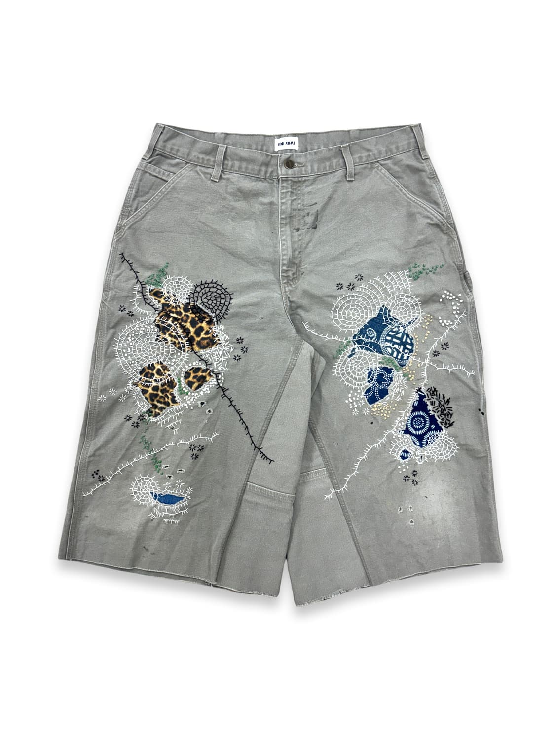 Carhartt Boro Sashiko Distressed Shorts 상품이미지1