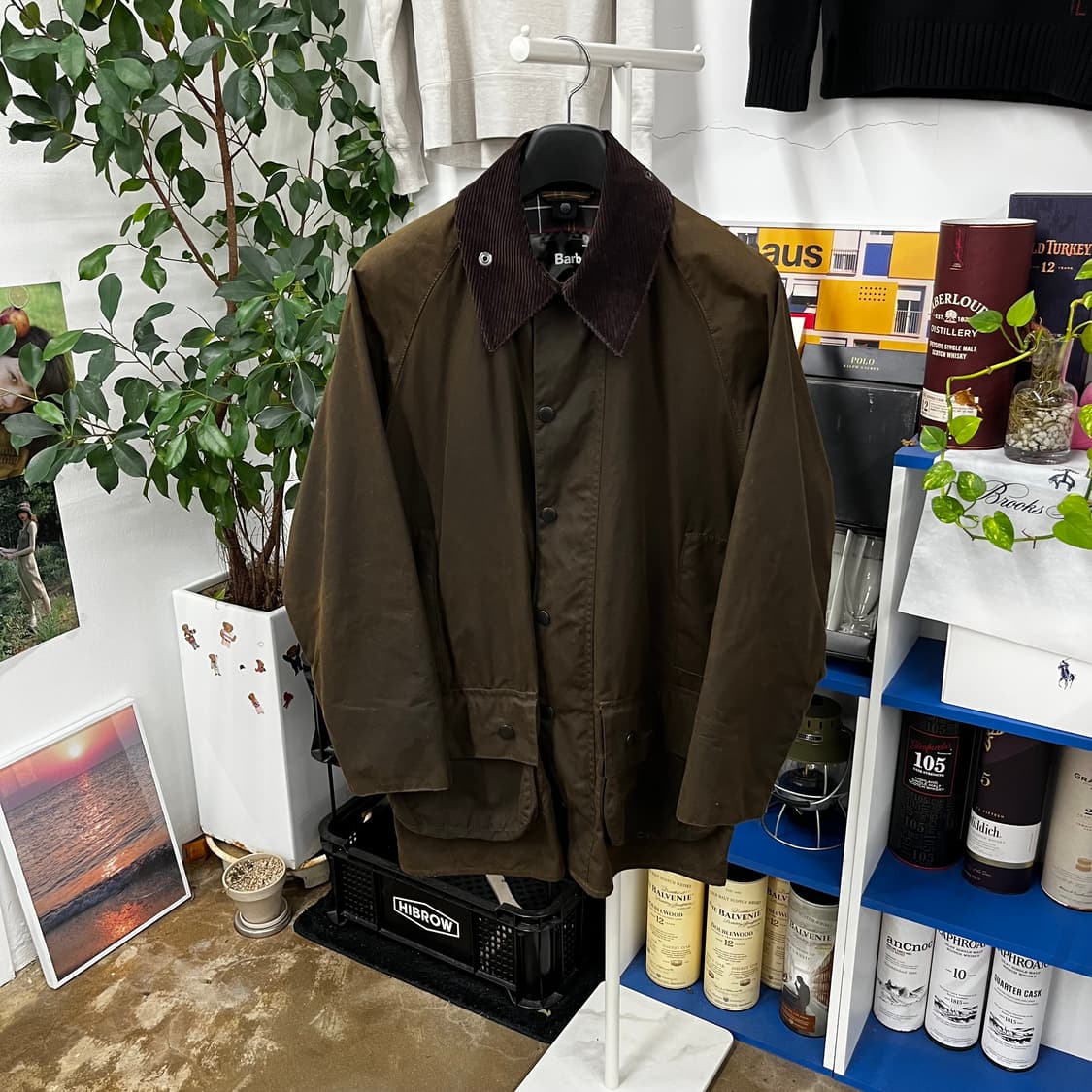 바버 뷰포트 왁스자켓 38 상품이미지1