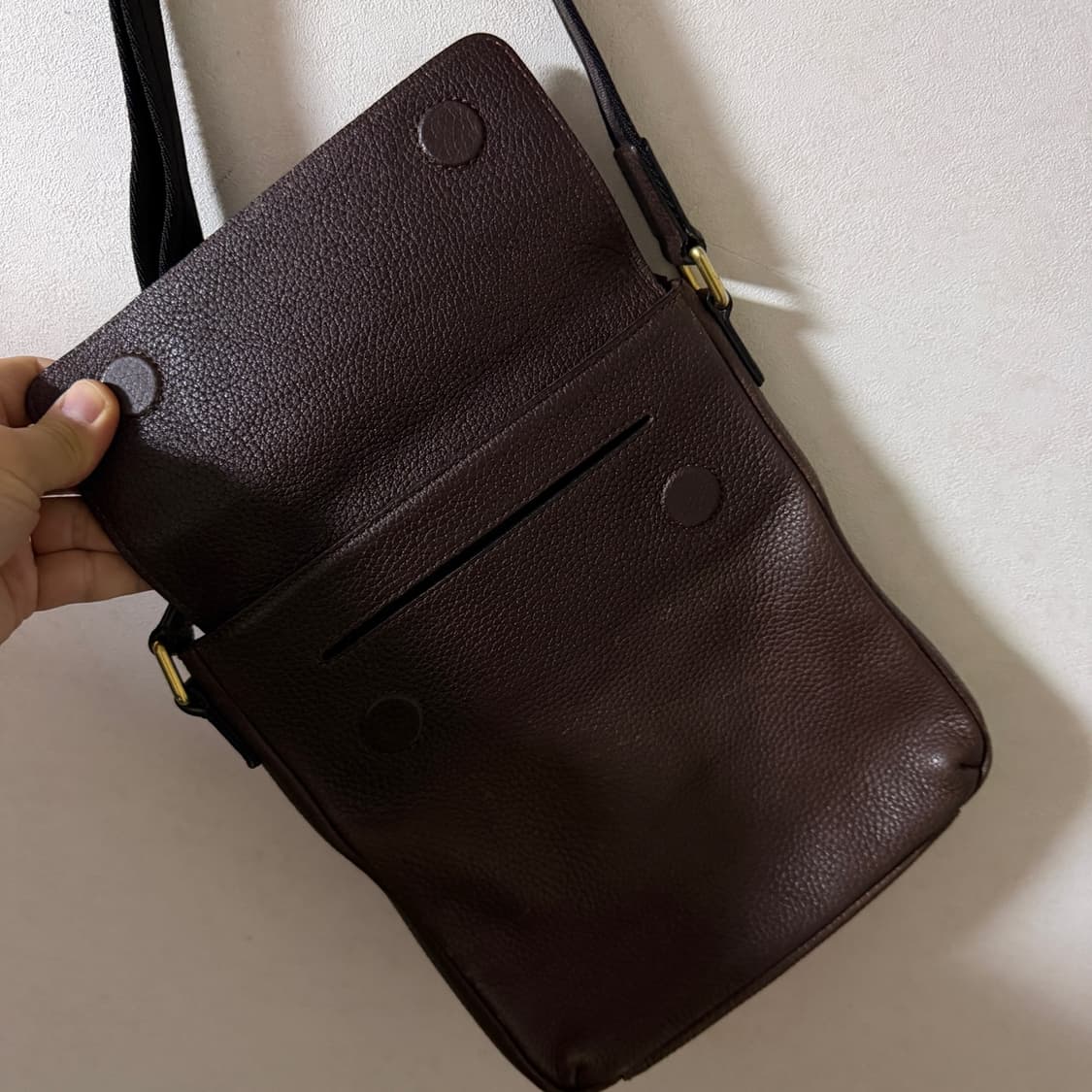 닥스 남성 메신져&미니 크로스백 다크브라운 상품이미지6