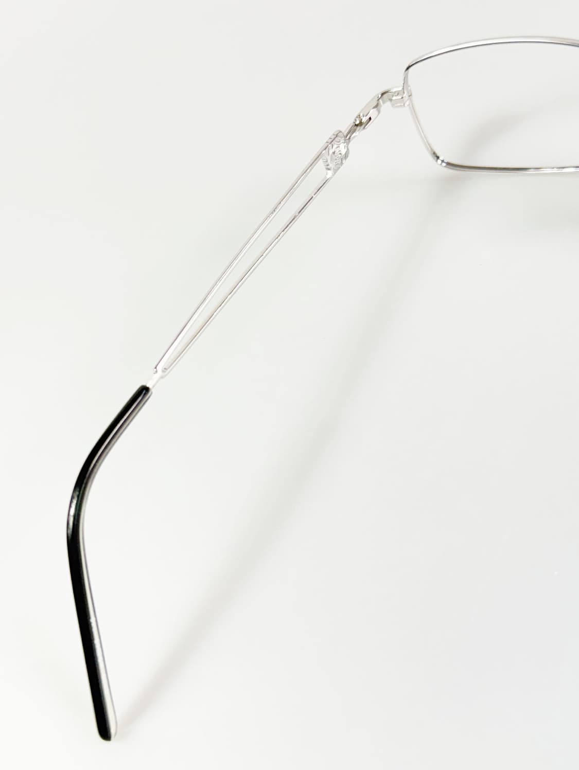 R&B EYEWEAR 실버 슬림 스퀘어 메탈 빈티지 안경 상품이미지8