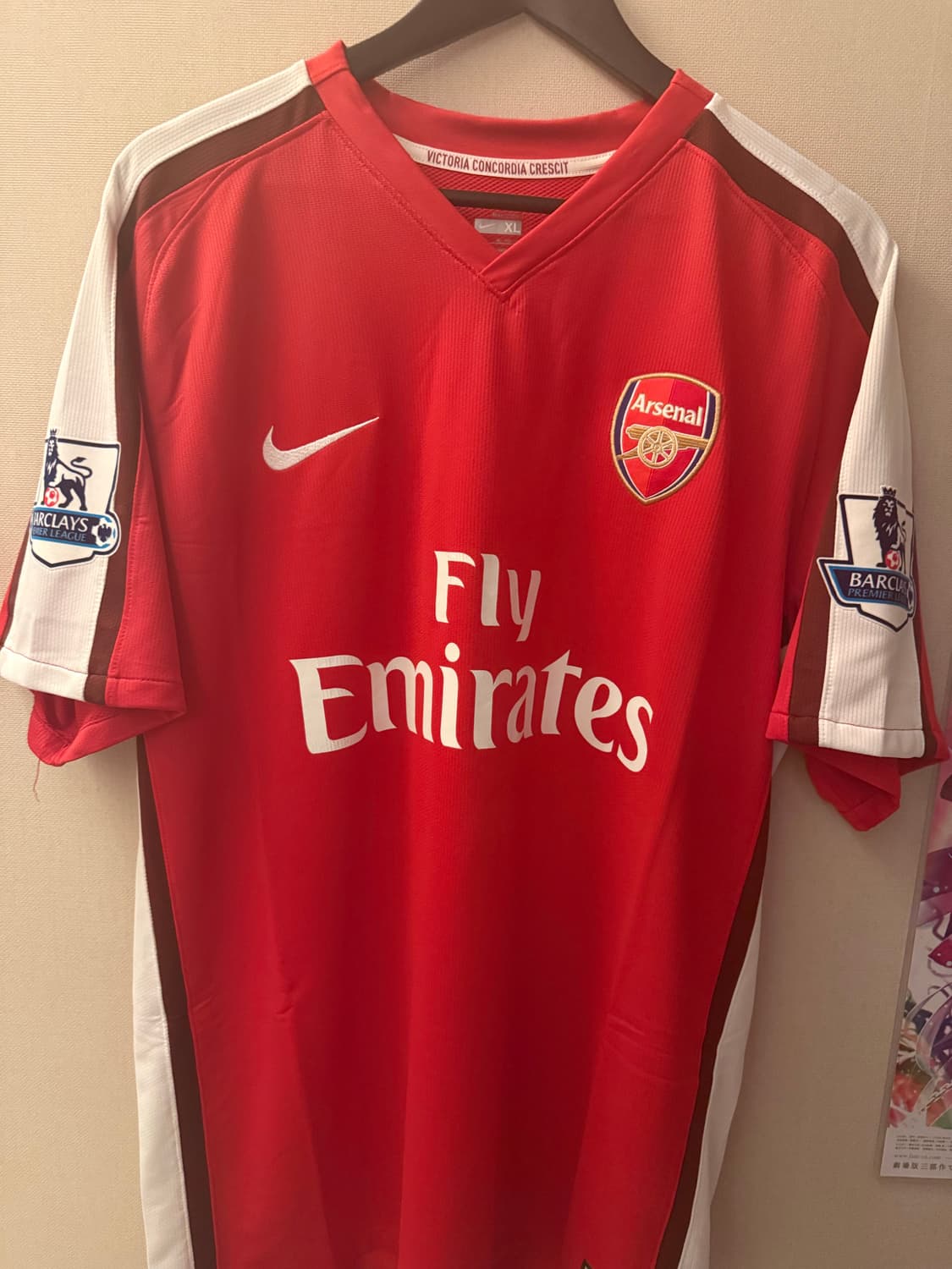 08 10 아스날 홈 나스리 XL 유니폼 상품이미지1