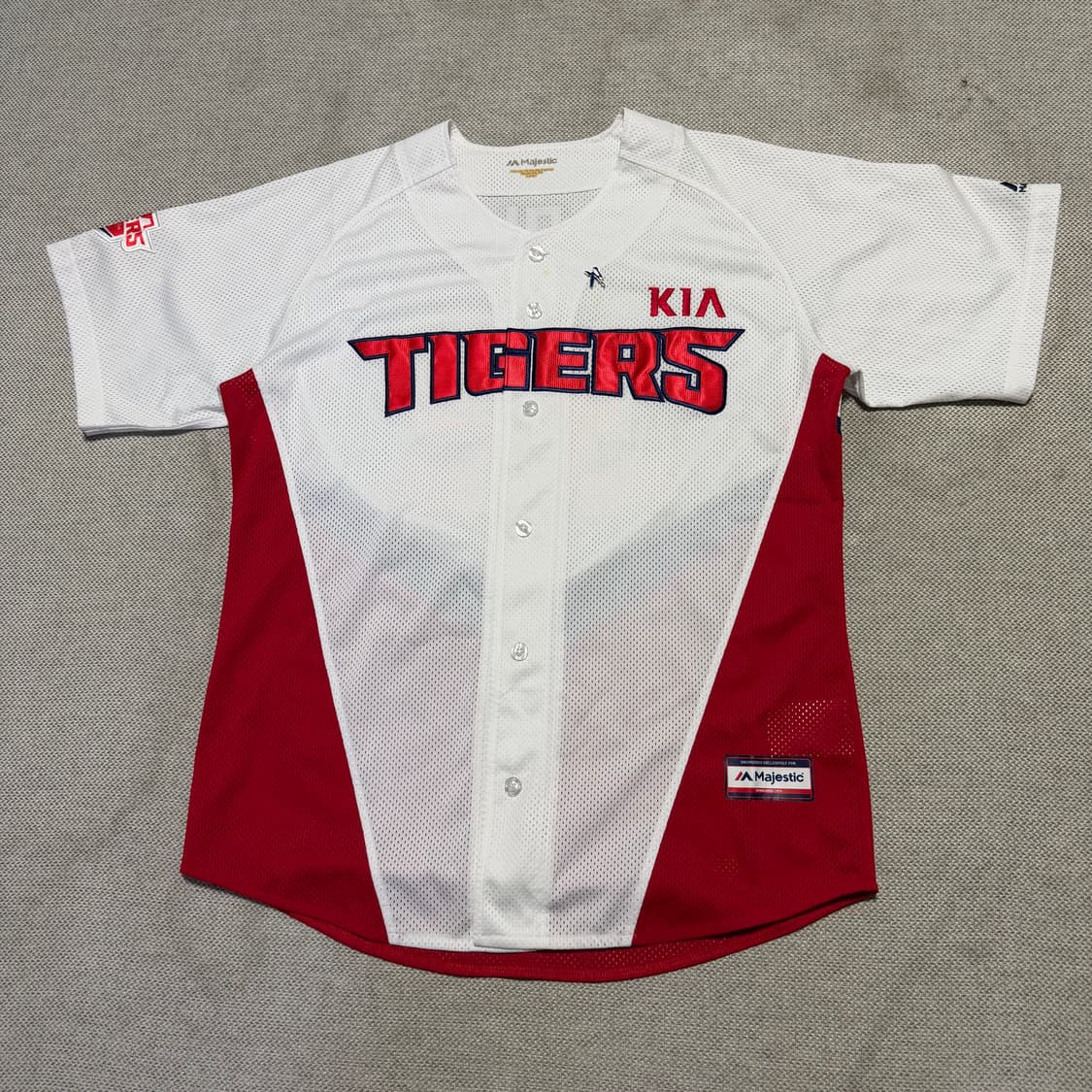 마제스틱 기아 타이거즈 김민식 마킹 홈 레플리카 유니폼 상품이미지1