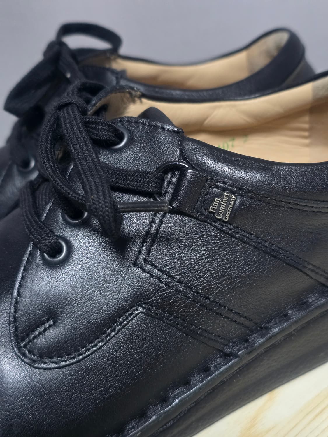 Finn Comfort 레더 더비슈즈 41 상품이미지4