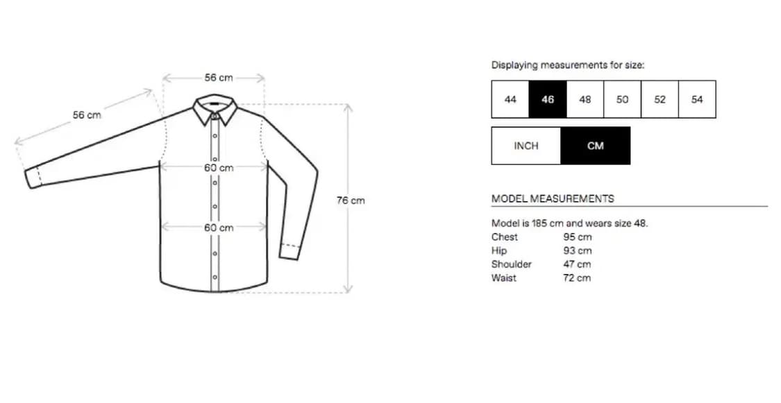 르메르 스톰플랩 셔츠 블랙 (46사이즈) 상품이미지5