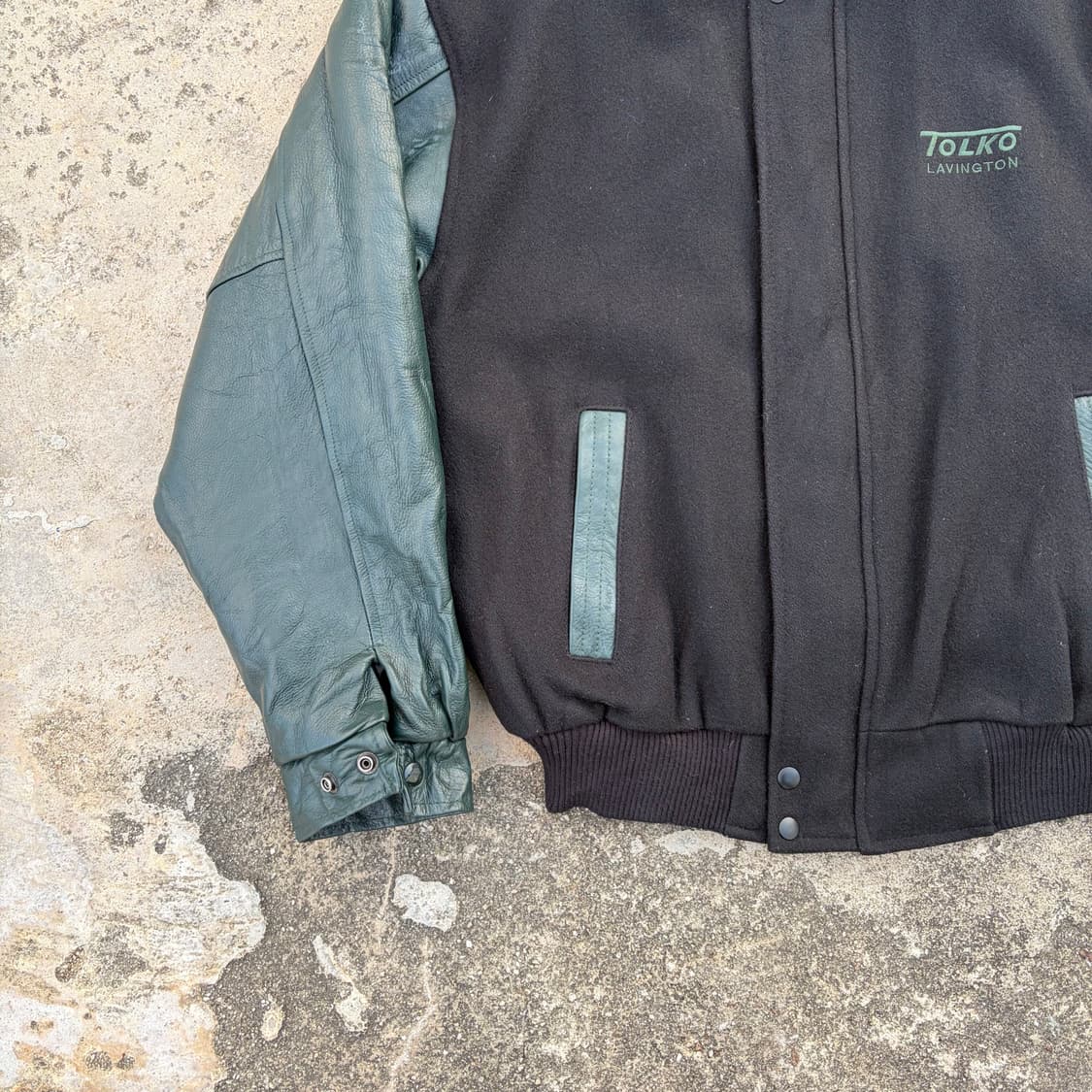 90s CANADA 빈티지 울 바시티 자켓 L 상품이미지3