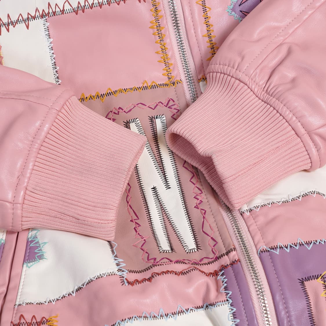 Richgainer 패치워크 자수 자켓 상품이미지8