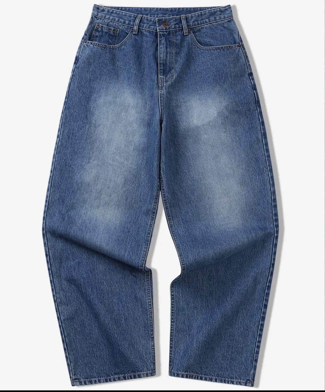 새깅보이 자수 데님팬츠 28 (블루) 상품이미지2