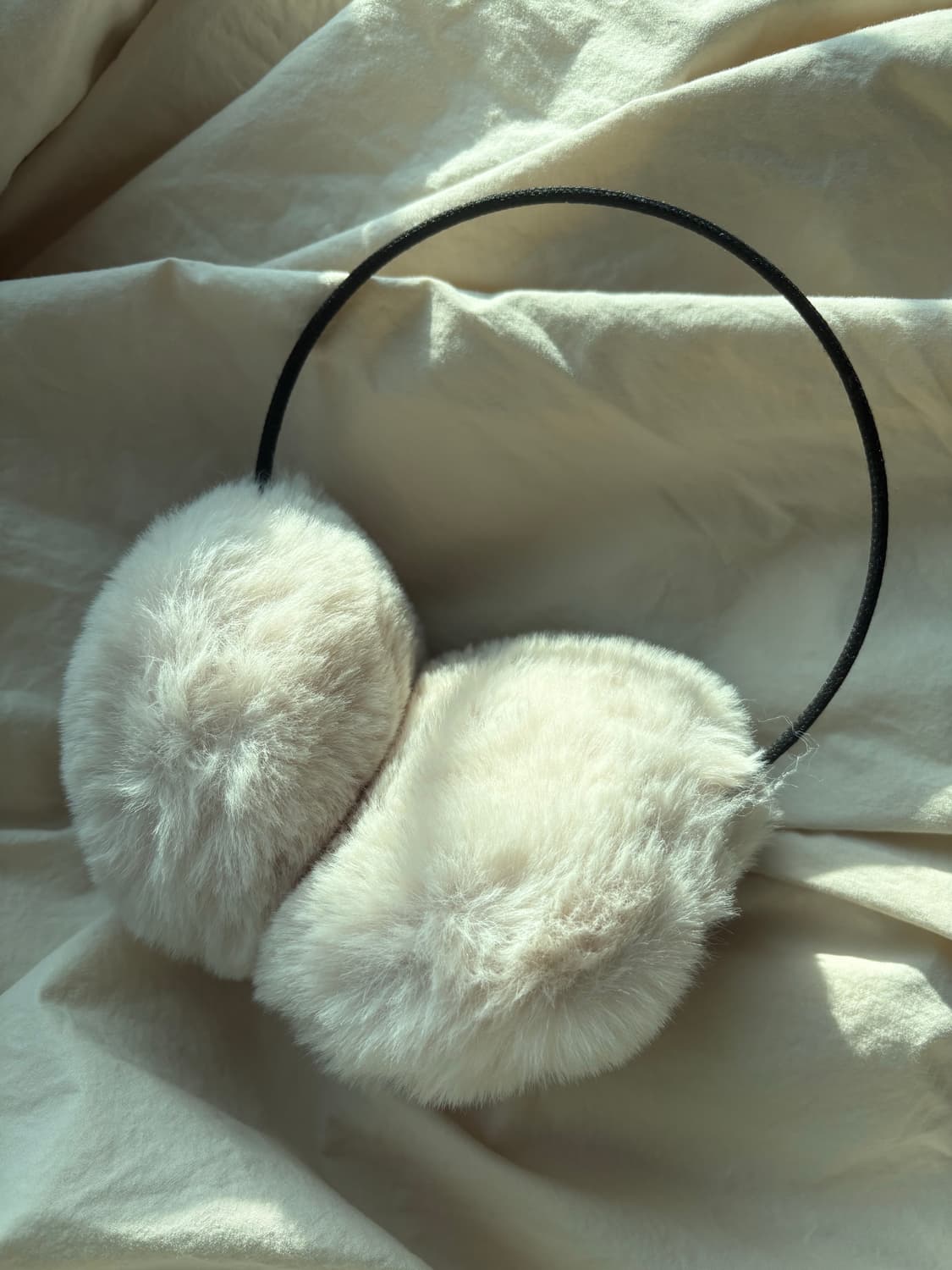 Milk fur earmuffs 상품이미지4