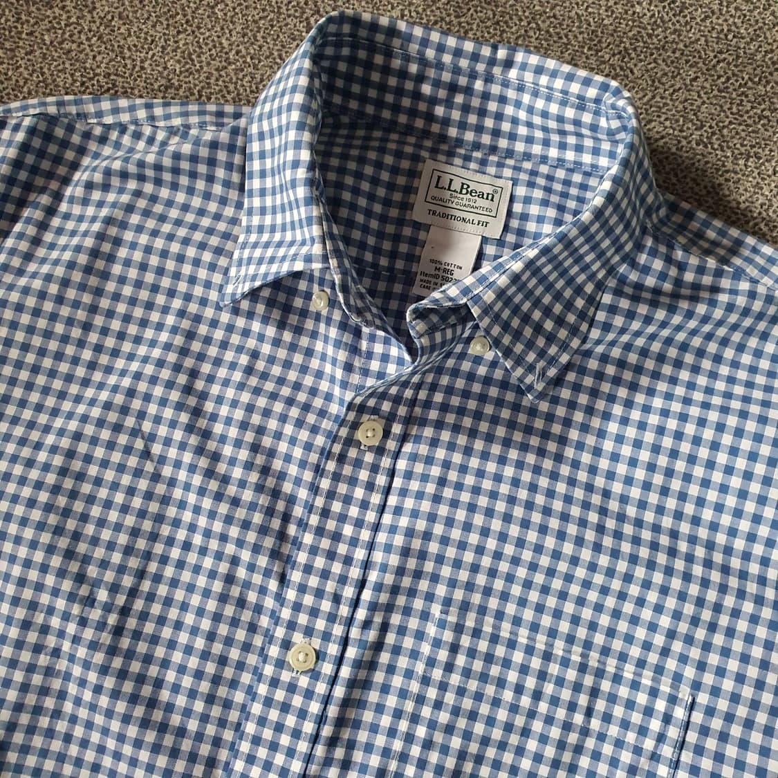 L.L.Bean 체크 셔츠  no.60 상품이미지3