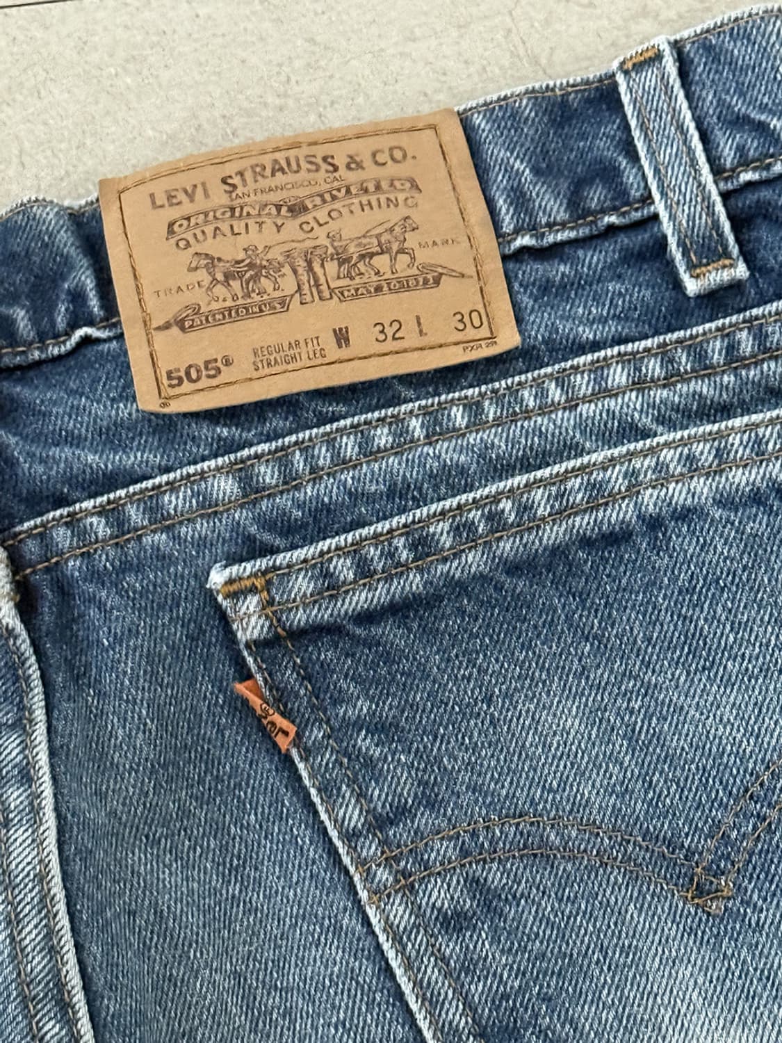 Levi’s 505 orenge tab 상품이미지7