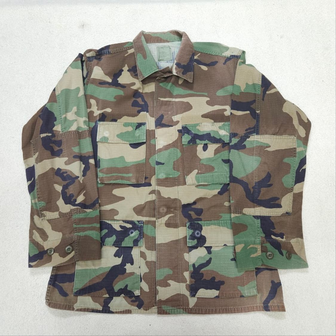 미군 우드랜드 BDU 자켓 M/R 상품이미지2