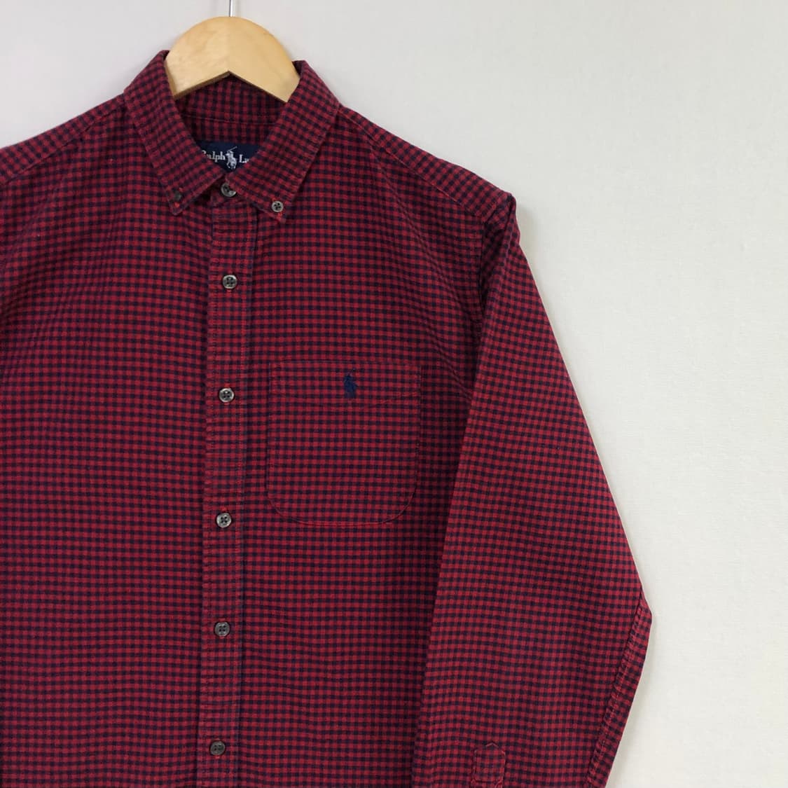 M 폴로 옥스포드 체크 셔츠 상품이미지1