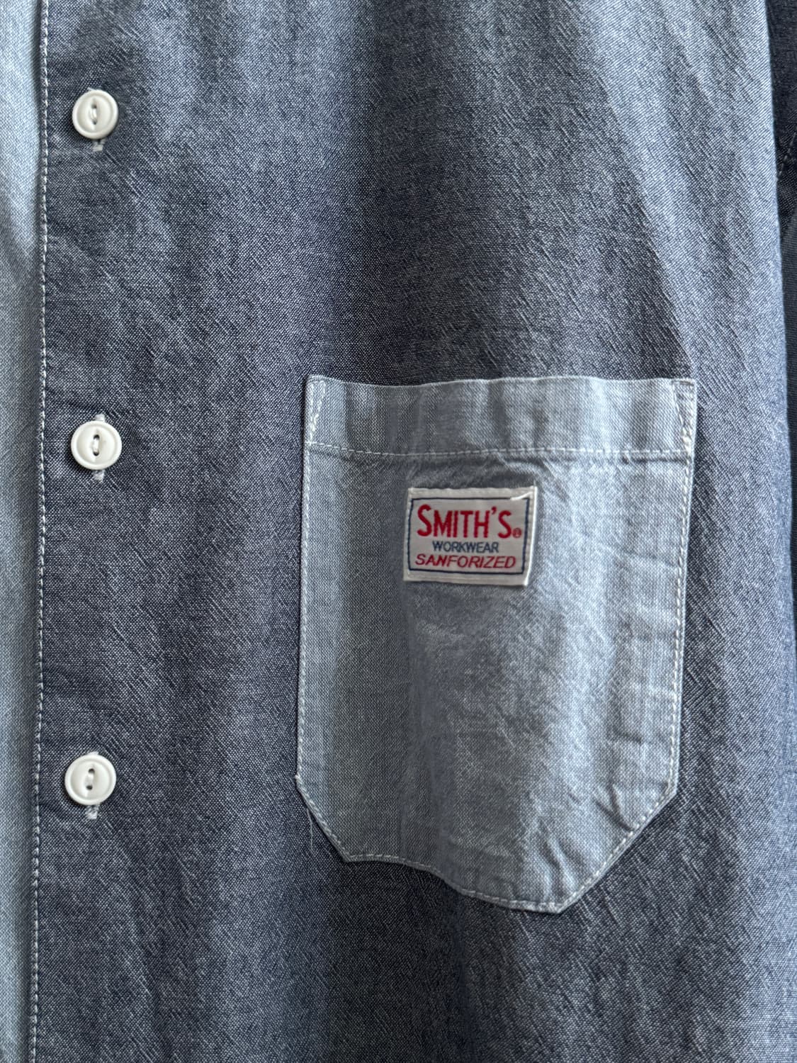 [L]Smith's Workwear 재팬 코튼 포켓 셔츠 상품이미지4
