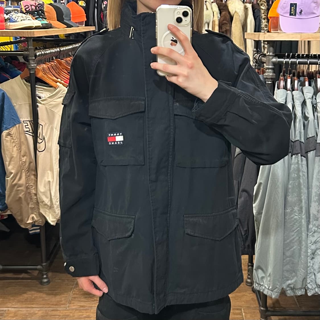 [HI] 타미힐피거 자켓 블랙 상품이미지1