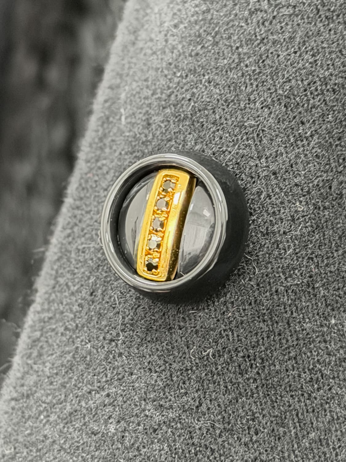 DANA PARIS 폭스 퍼 트리밍 울 케이프 코트 상품이미지5