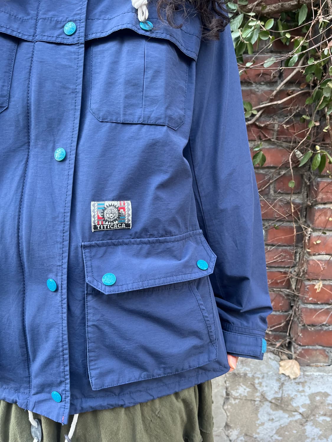 Titicaca 네이비 후드 자켓&히피 후드 플리스 집업 상품이미지2