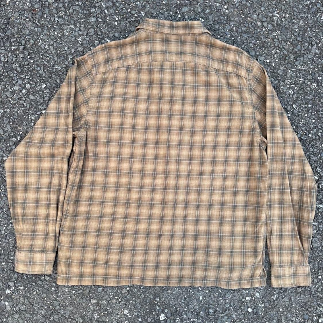 RRL 오픈카라 넬셔츠 상품이미지4