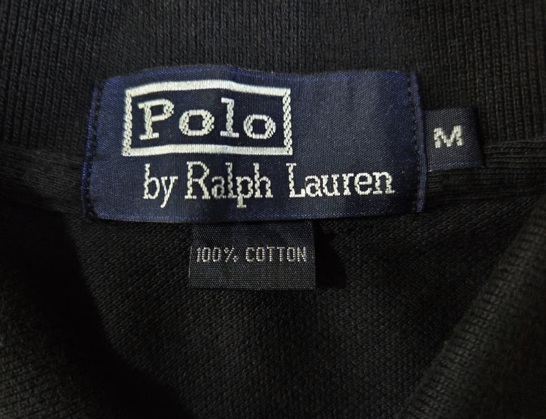 폴로 랄프로렌 블랙 골드 검금 빅포니 카라티
 상품이미지5