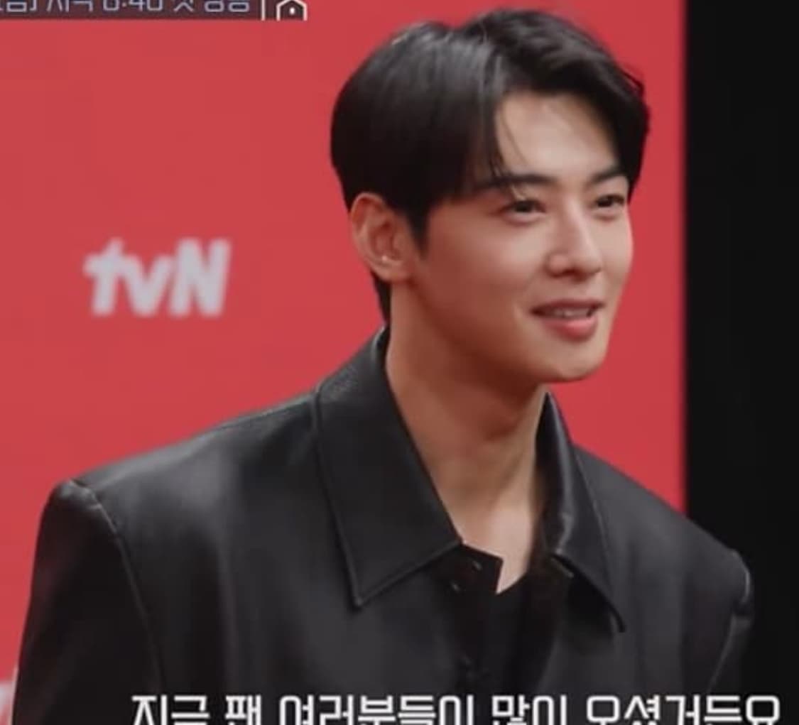 노이스 차은우 텍사스 레더자켓 상품이미지2