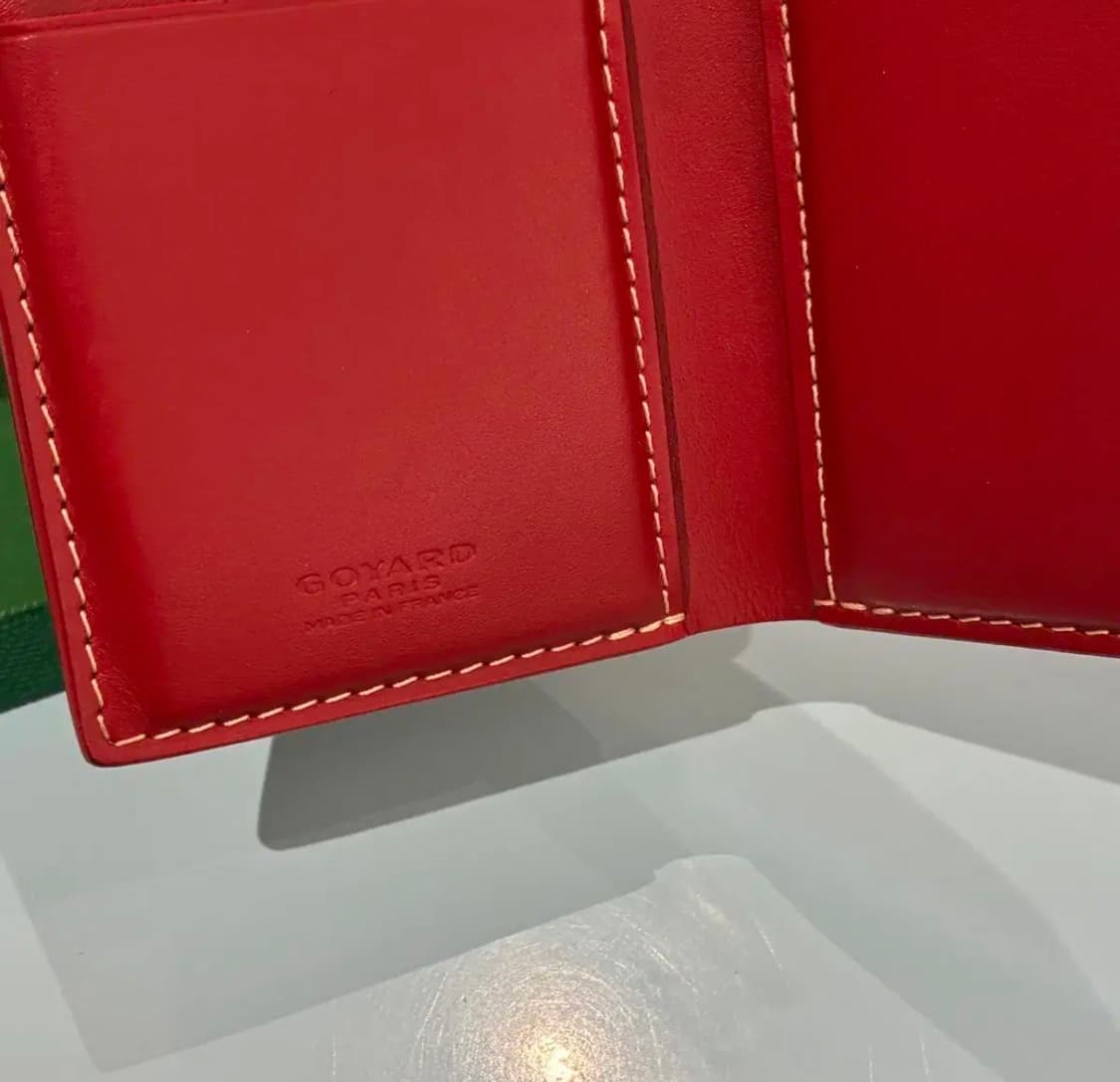 {OS/최저가} 고야드 생피에르 카드지갑 레드 상품이미지3