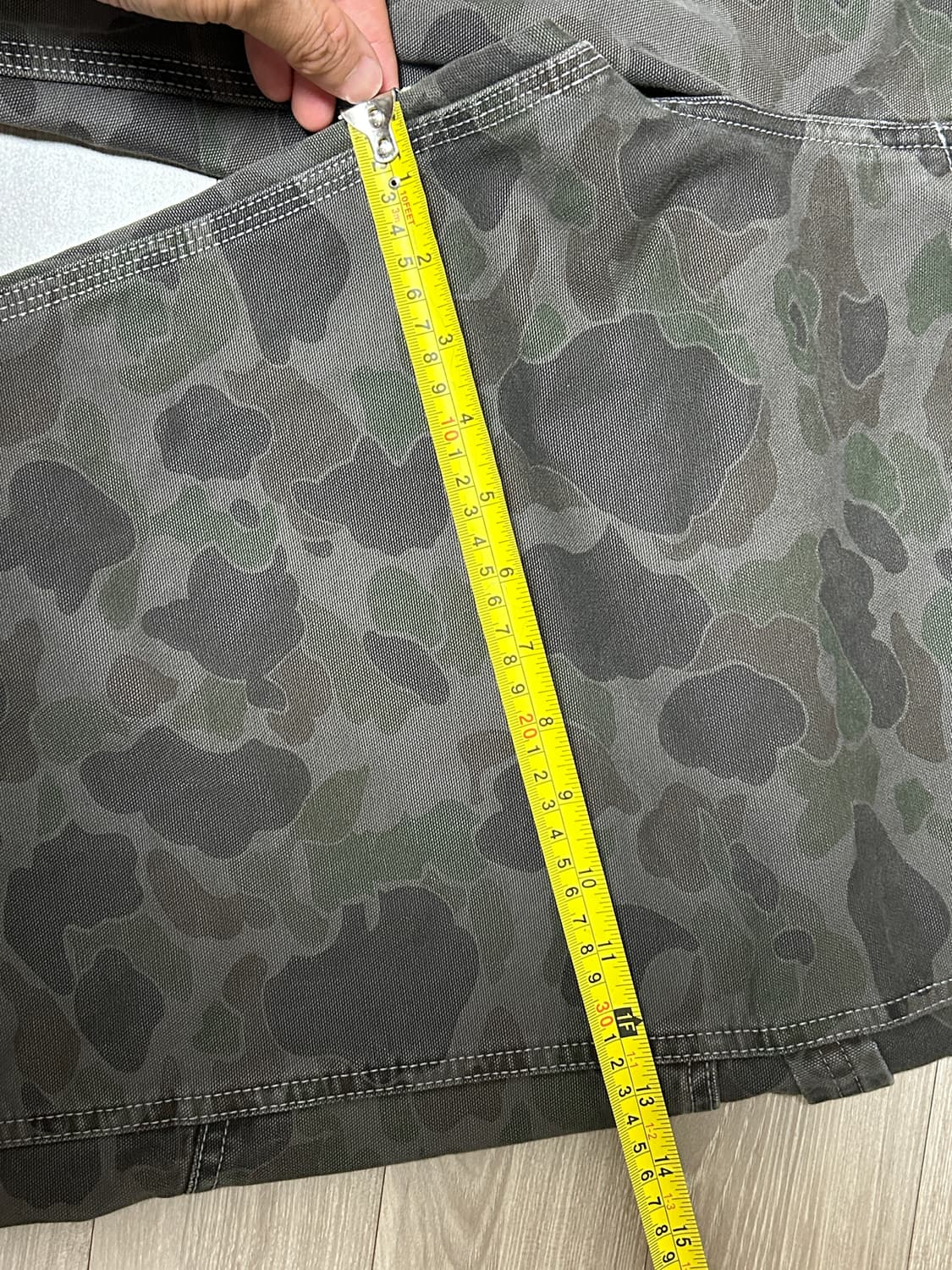 [L/라지] 칼하트WIP 덕 싱글니팬츠 카모 상품이미지6