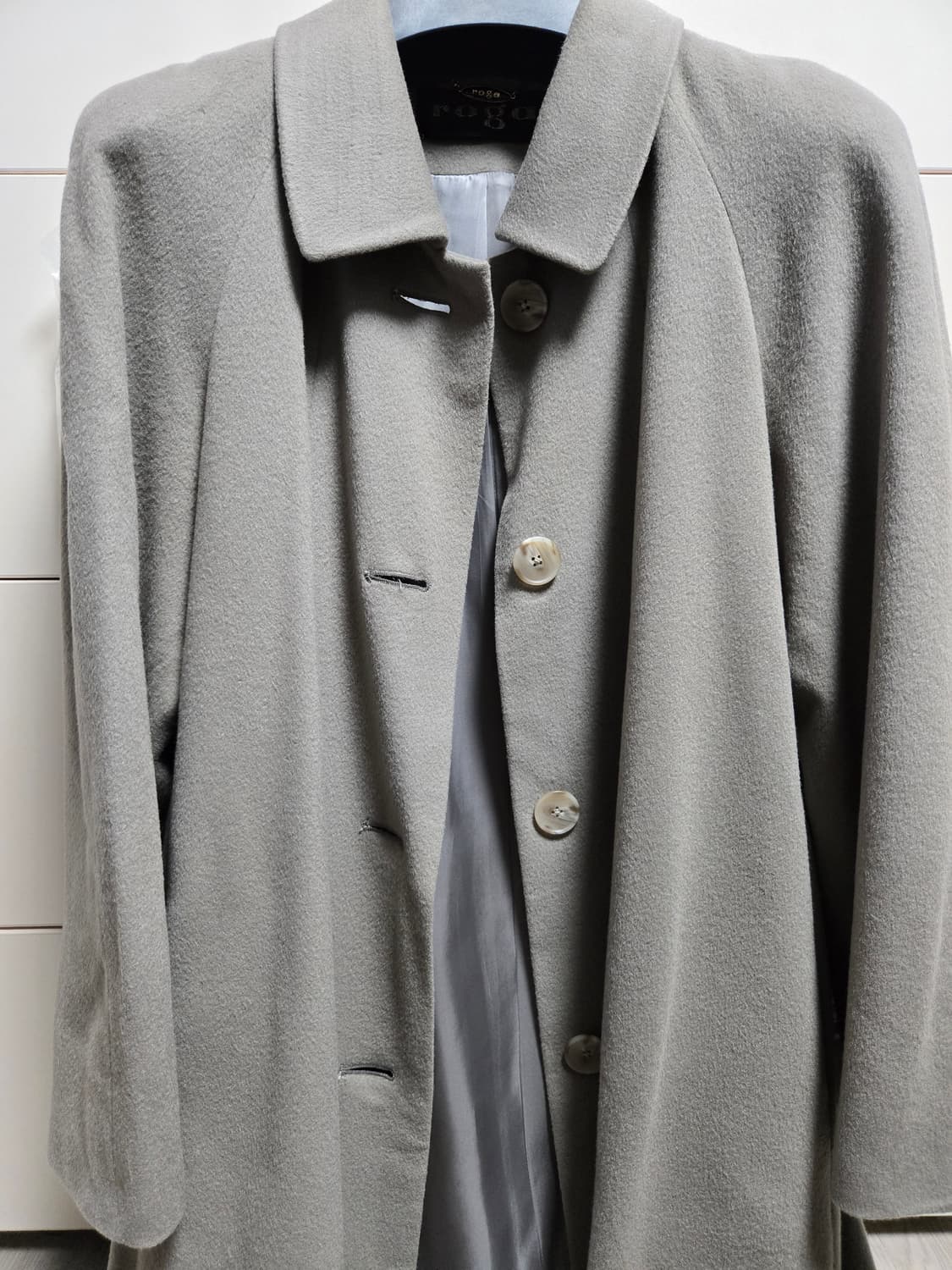 캐시미어 100 코트 코코아베이지 색상 상품이미지1