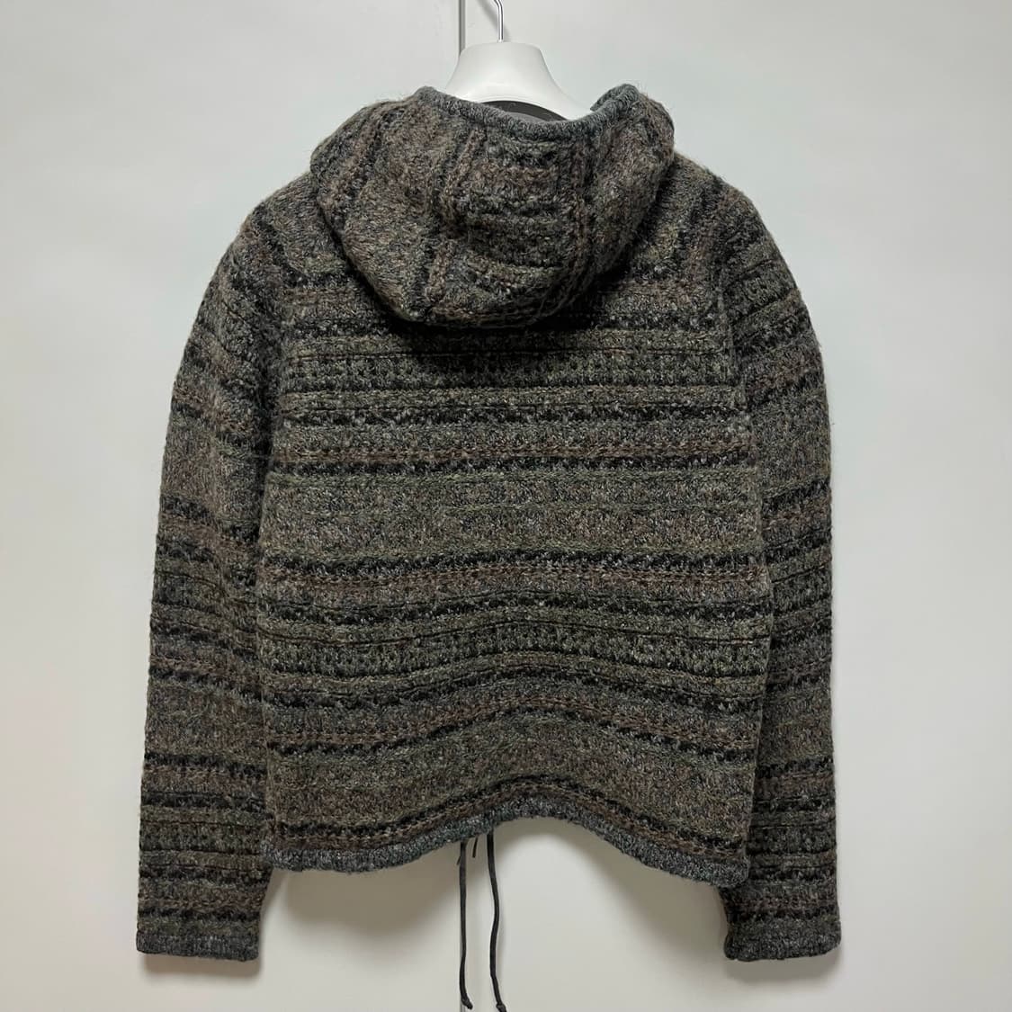 [L]로아 하이킹 25fw 펠티드 니트 후드 집업 상품이미지2