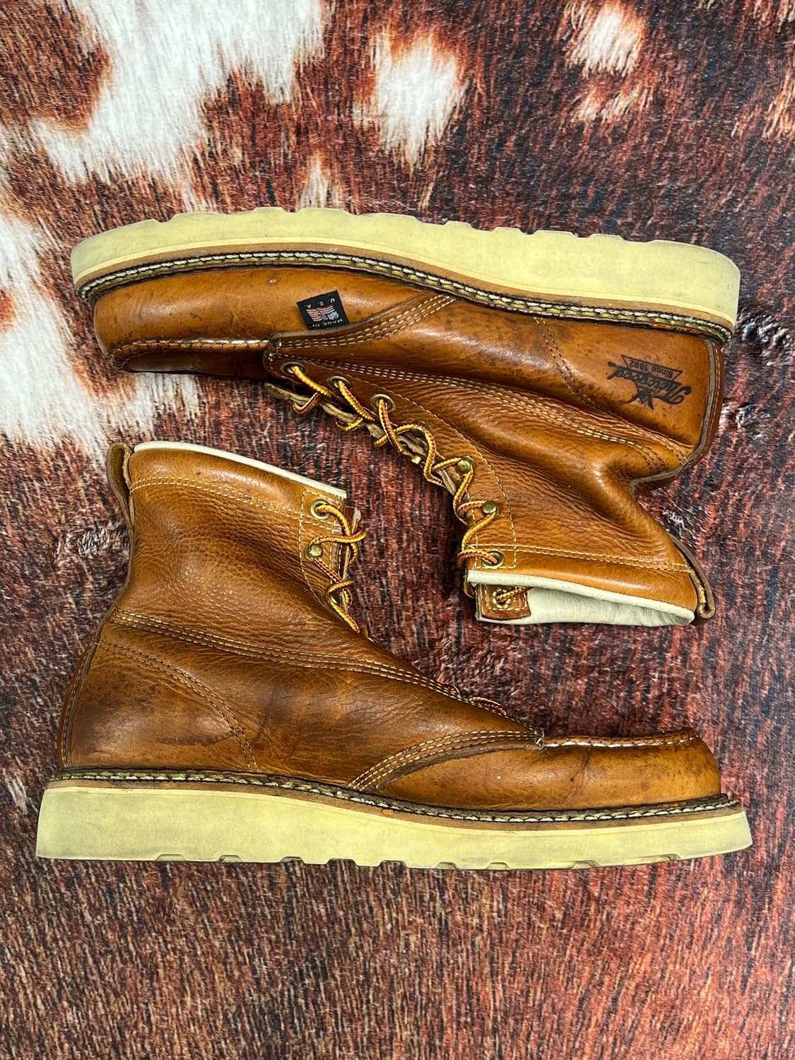 [8D] 쏘로굿 8인치 목토 워커 브라운 상품이미지2