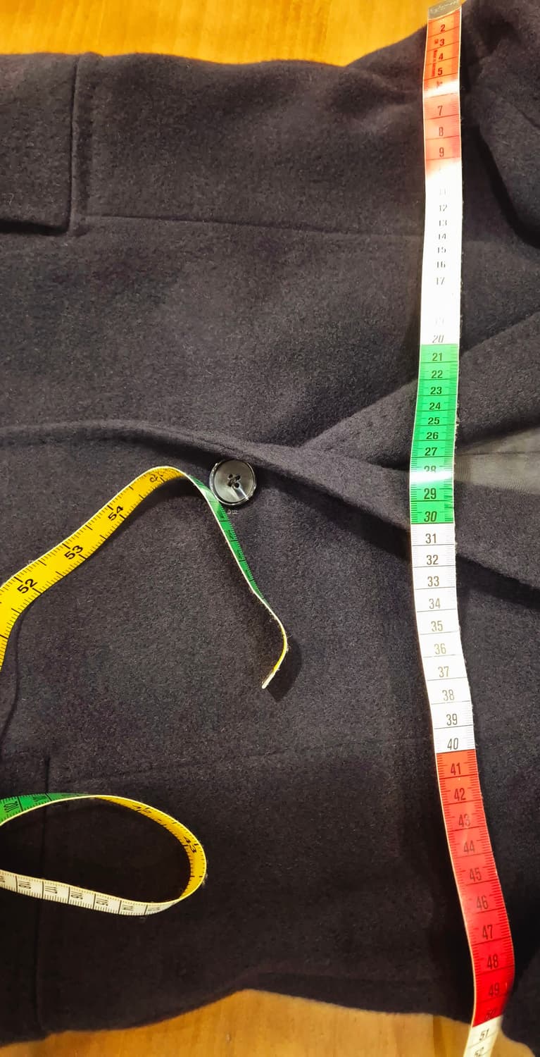 네이비 싱글 코트 상품이미지5