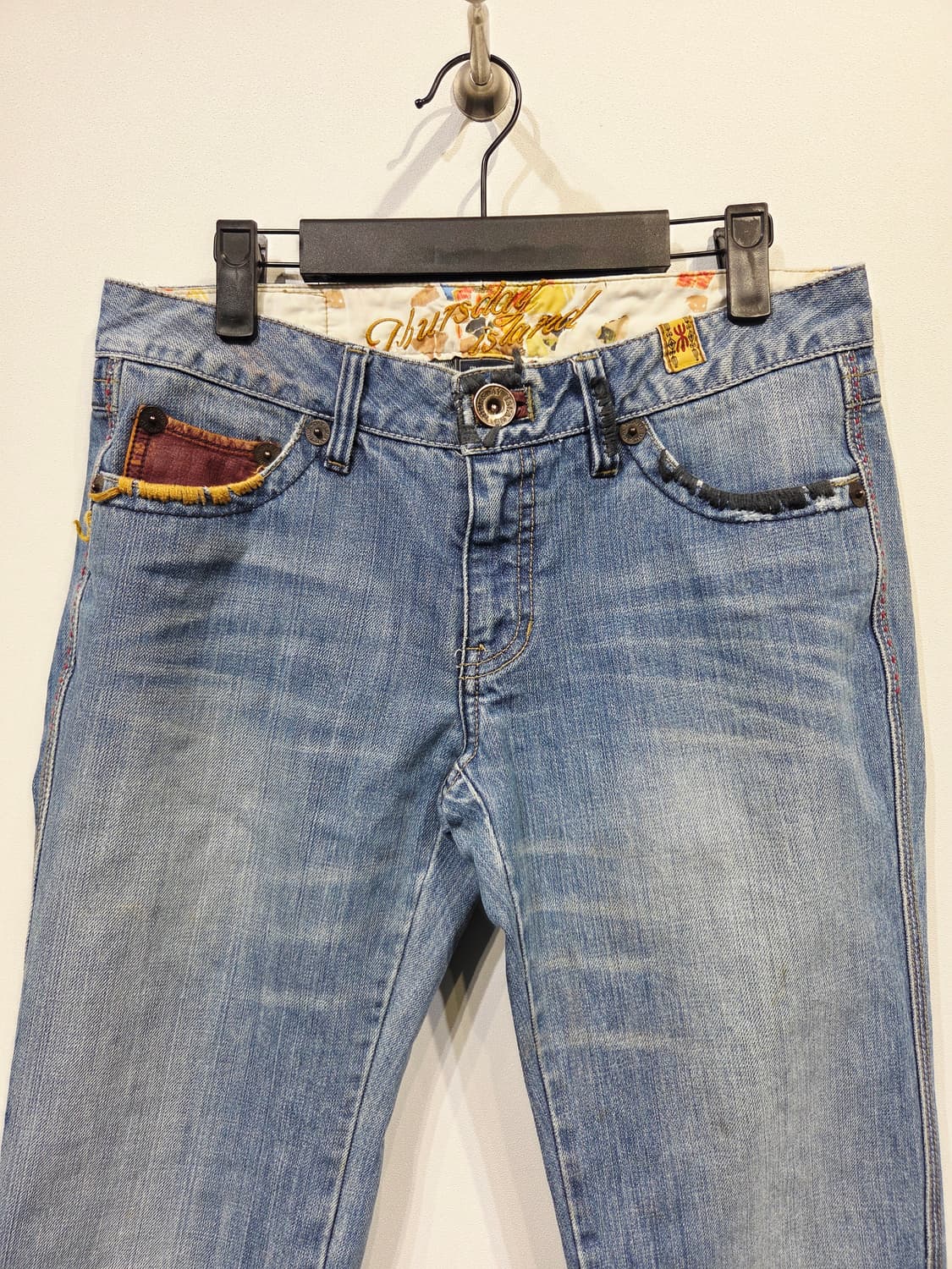 써스데이아일랜드 여성 데님팬츠_31 상품이미지3