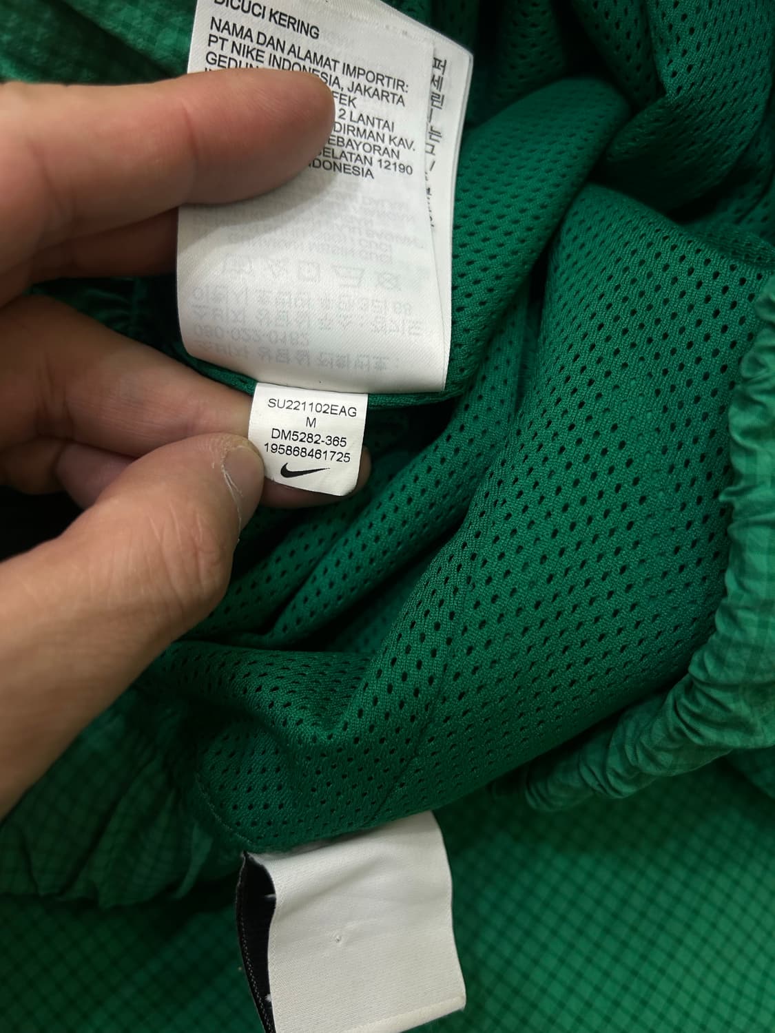 [M]나이키 트랜디 우븐 반바지/그린 상품이미지8