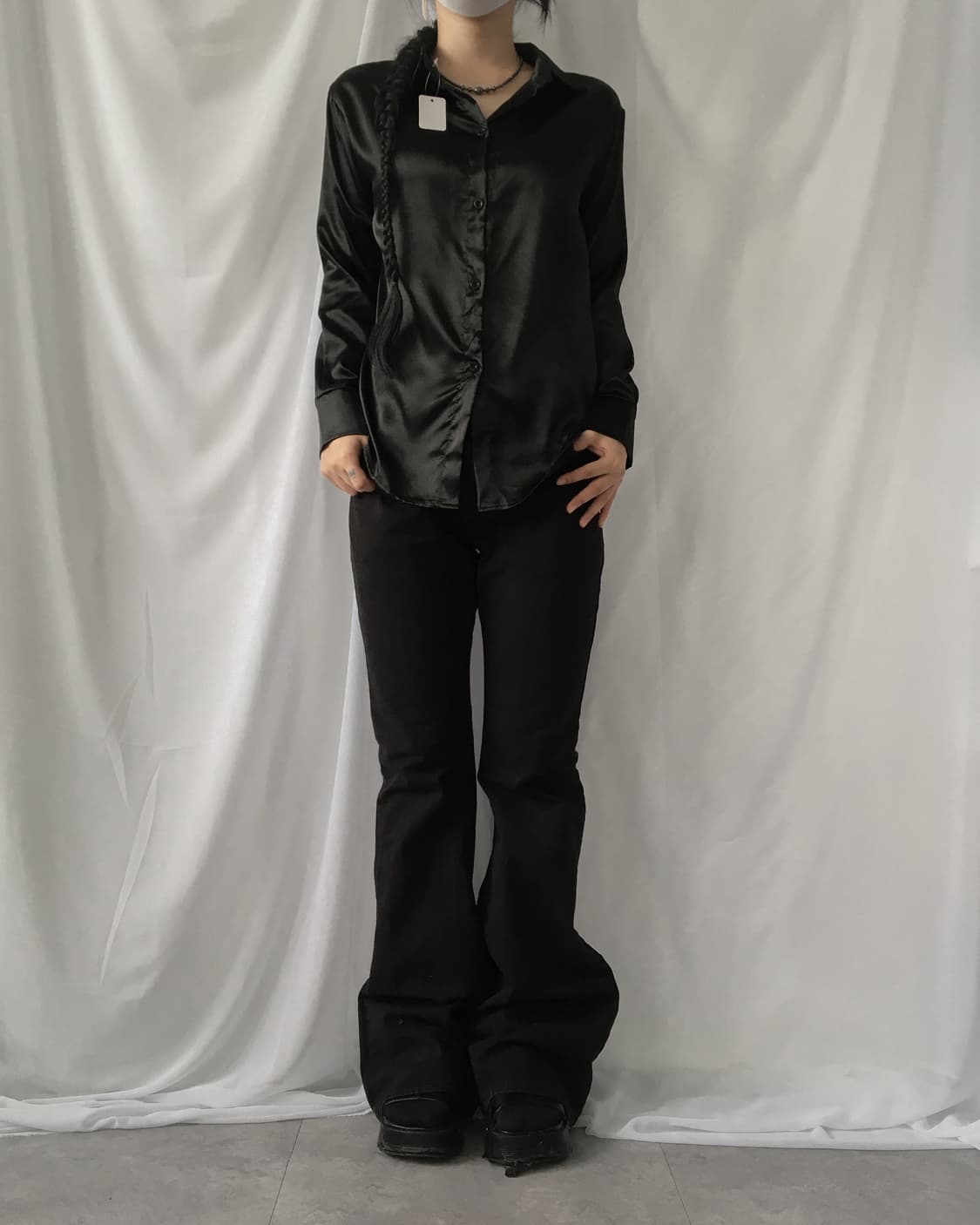Glossy shirt 상품이미지1