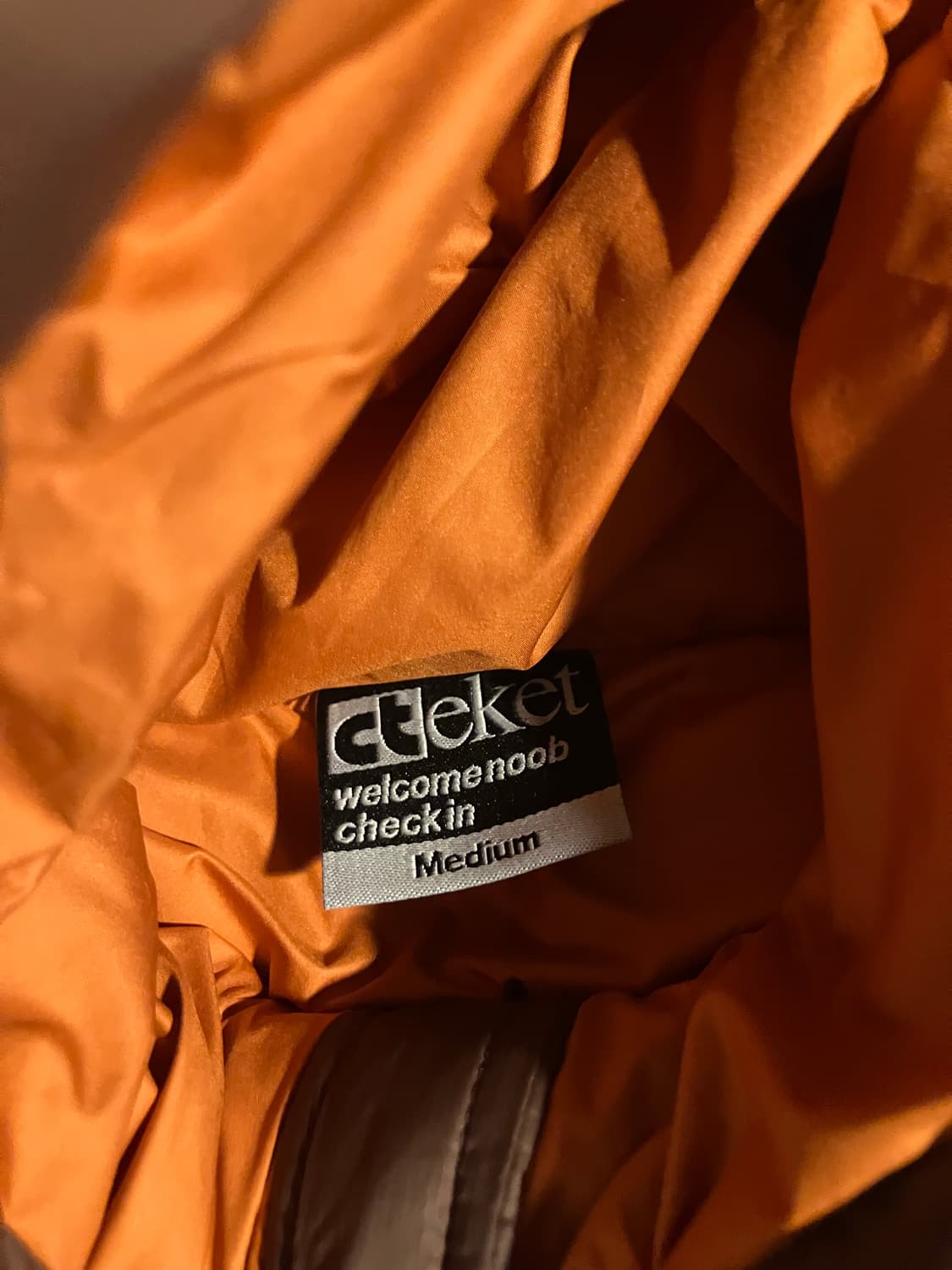 테켓 닷컴 패딩 브라운 m 상품이미지4