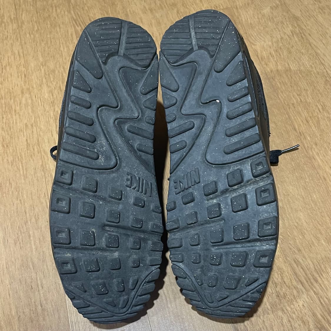 나이키 에어맥스90 올블랙 운동화 275 상품이미지8