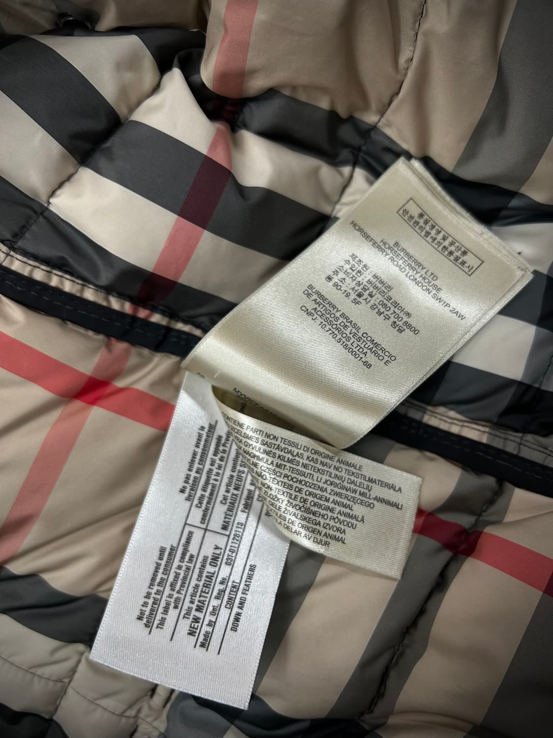 버버리 블랙 알러데일 폭스퍼 롱패딩(XS) 상품이미지10